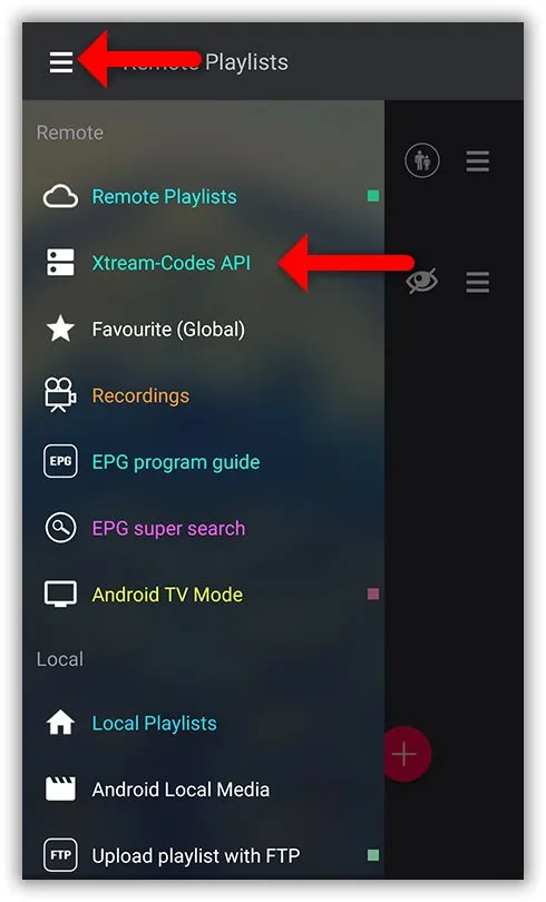IPTV app showing a channel grid used to test different channels for a black-screen issue